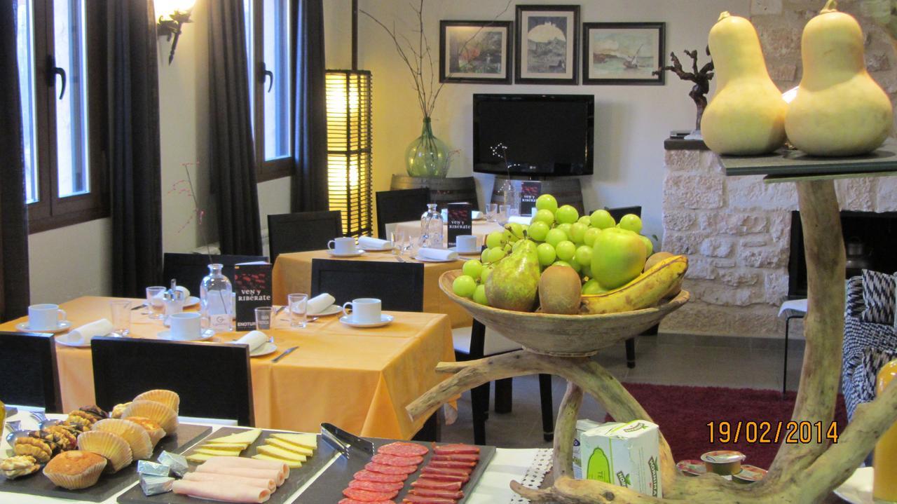 מלון סן אסטבן דה גורמז Casa Rural La Prensa De Vino מראה חיצוני תמונה