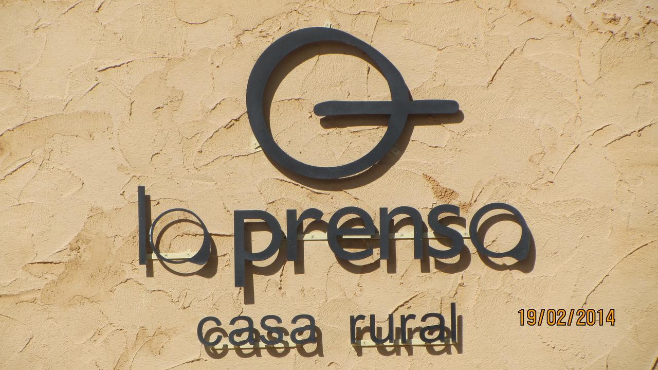 מלון סן אסטבן דה גורמז Casa Rural La Prensa De Vino מראה חיצוני תמונה